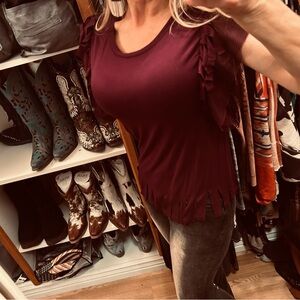 Women's Dex Fringe top size small